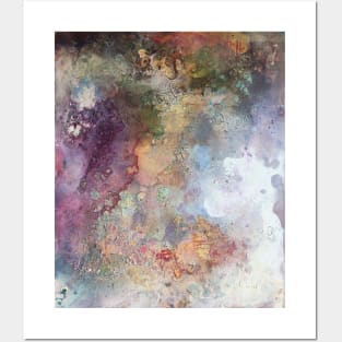 Abstract Watercolor Painting Posters and Art